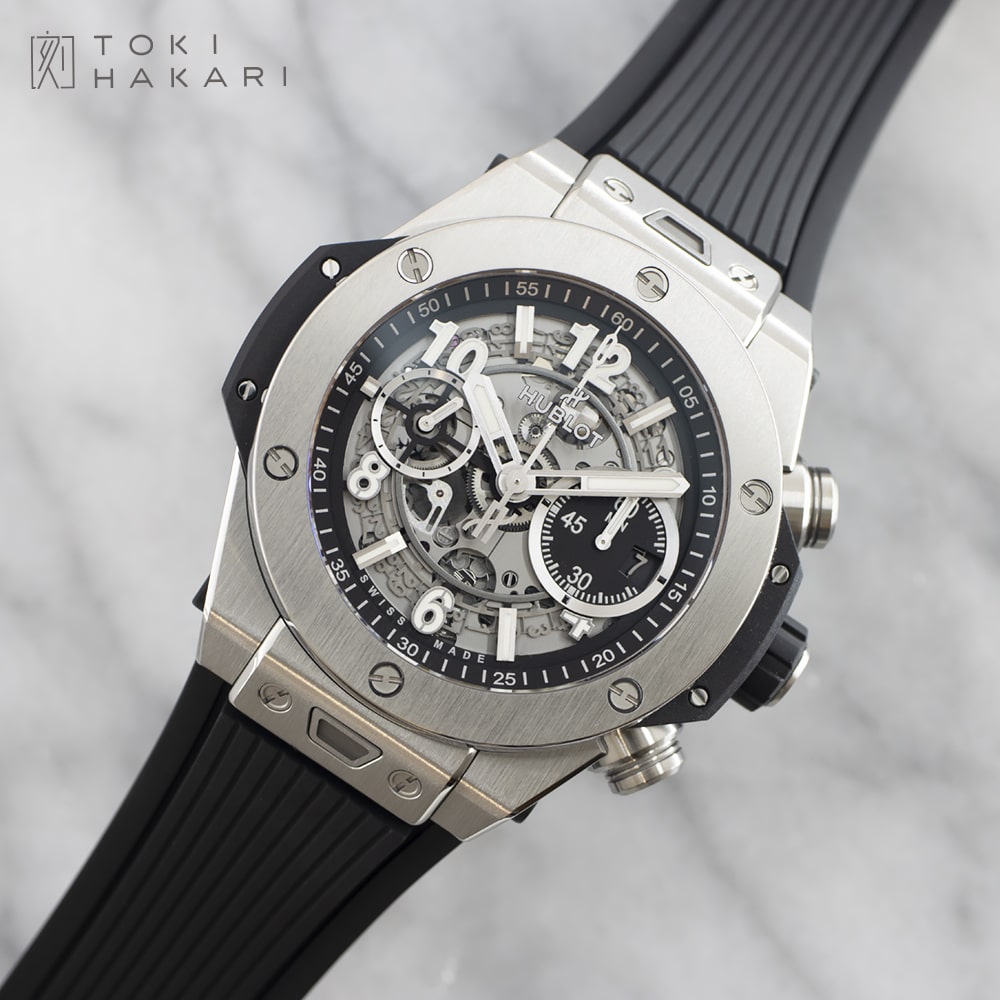 Square Bang Unico King Gold Pavé 42 mm | Hublot